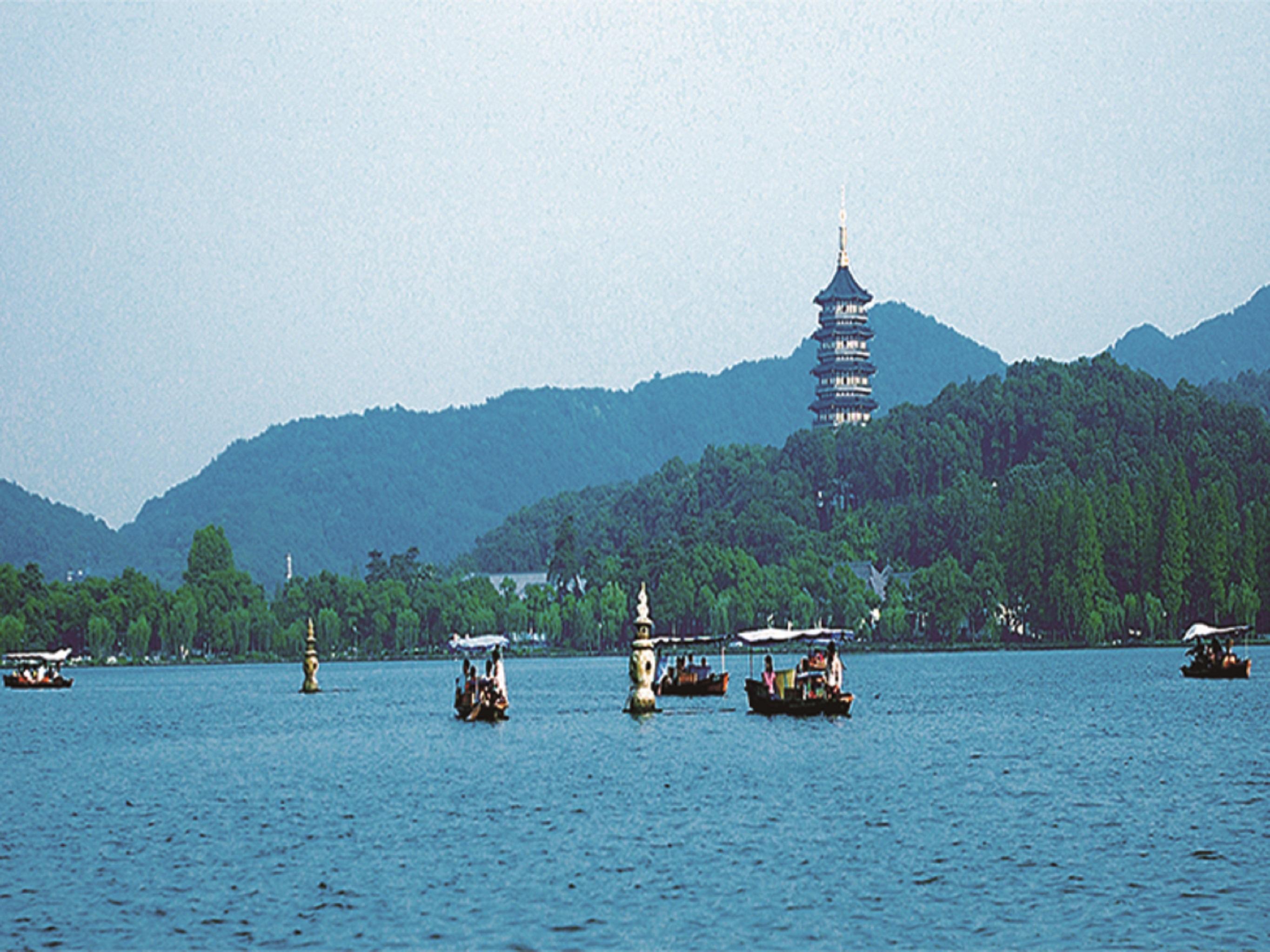 Shangri-La Hangzhou - The Back Garden Of West Lake Eksteriør billede